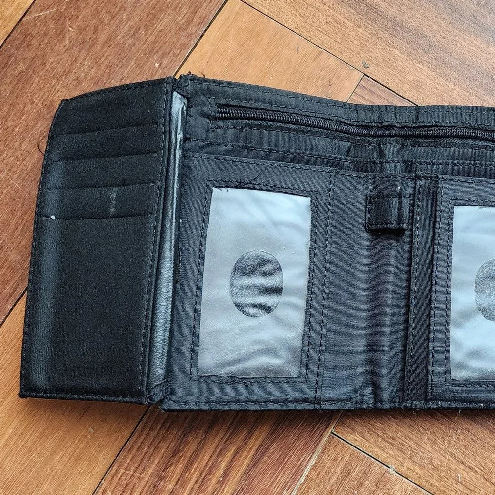 Target Small Black Fold-Up Wallet
